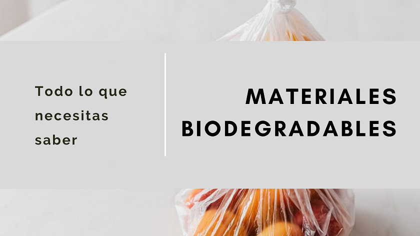 Portada Materiales Biodegradables - Verde Agua